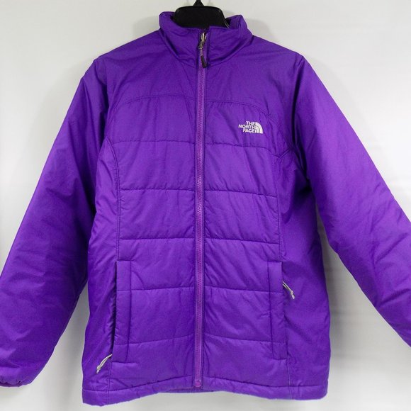 The North Face Jackets & Blazers - The North Face Womens Collared Puffer Coat Purple Size M